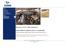 Tablet Screenshot of bookstore2.luzerne.edu